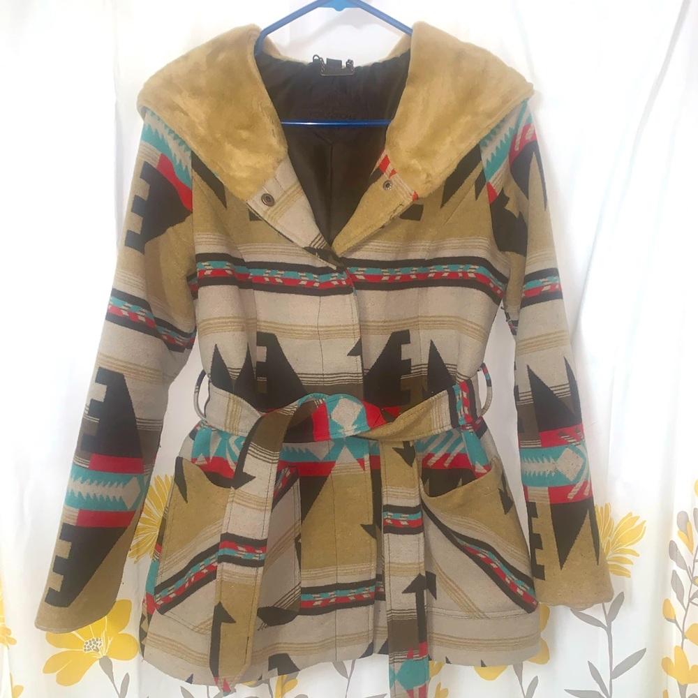 Brown Aztec Jacket